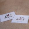 Postal Navidad doble cara 800 grs extra gruesa